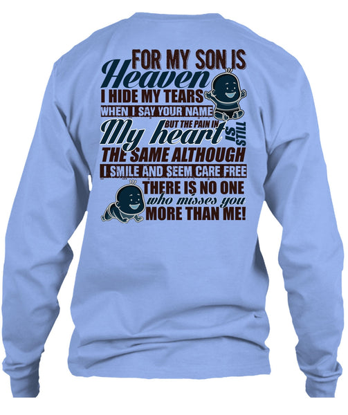 For My Son Is Heaven T Shirt, I Love Son T Shirt