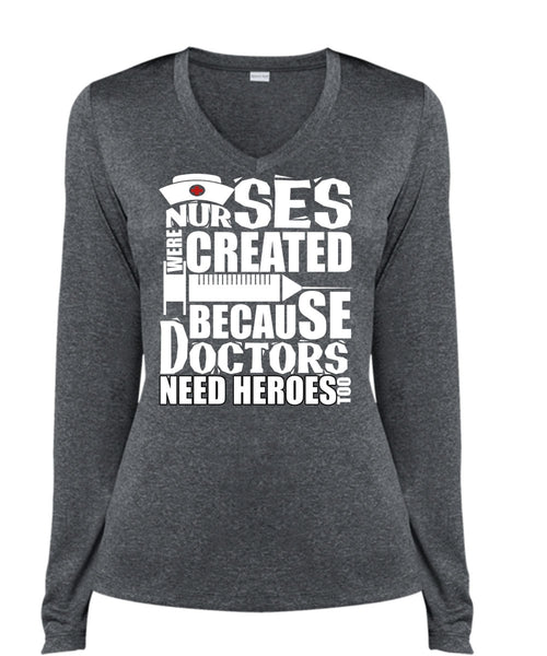 Nurses Were Created T Shirt, Being A Doctor T Shirt