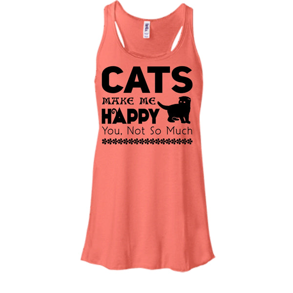 Cat Make Me Happy You Not So Much Shirt, Cool Cat Shirt