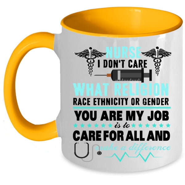 Cool Gift For Nurses Coffee Mug, Nurses Accent Mug