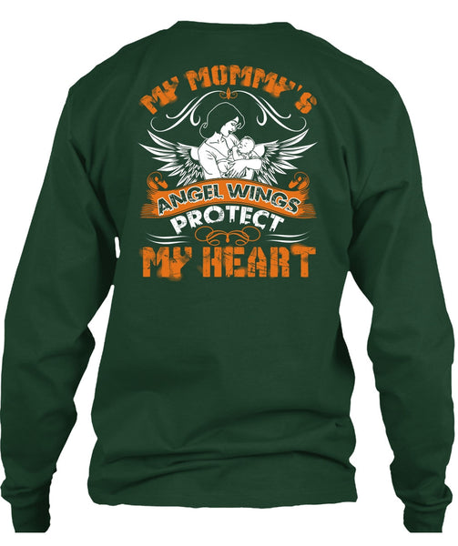 My Mommy's Angel Wings T Shirt, Protect My Heart T Shirt