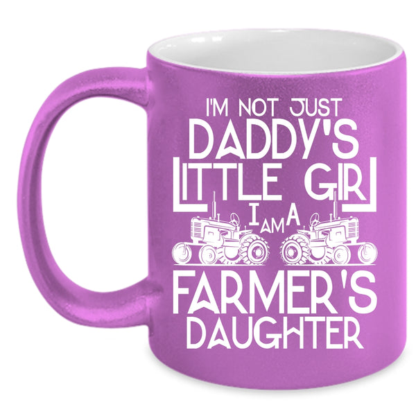 I Am A Farmer's Daughter Coffee Mug, Pretty Daughter Coffee Cup