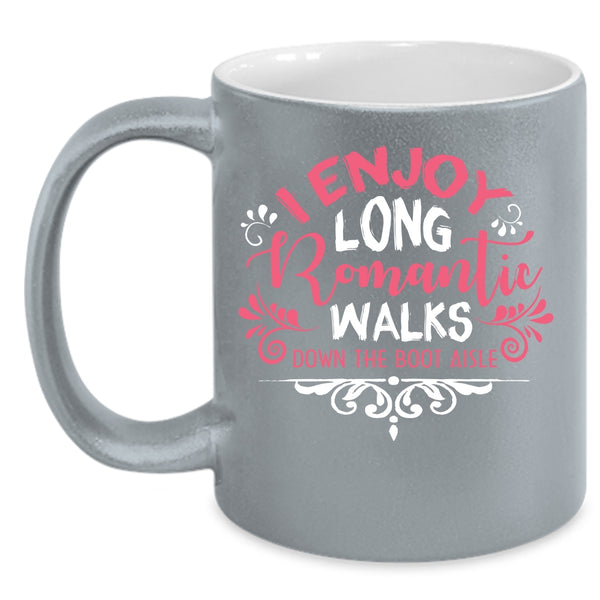 I Enjoy Long Romantic Coffee Mug, Cool Couple Coffee Cup
