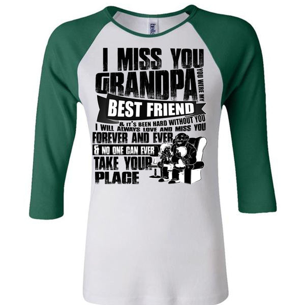 I Miss You Grandpa T Shirt, I Love Grandpa T Shirt, Awesome T-Shirts