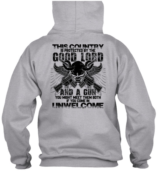 Good Lord And A Gun T Shirt, I Love Gunning T Shirt