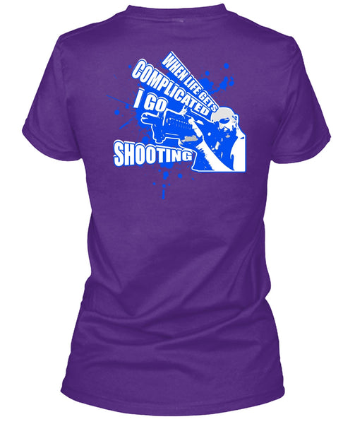 I Go Shooting T Shirt, Being A Hunter T Shirt