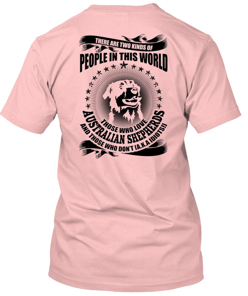 Love Australian Shepherds T Shirt, I Love Dog T Shirt