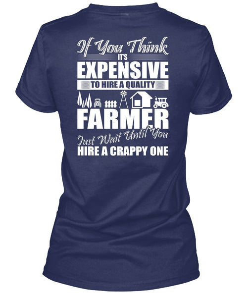 Farmer Just Wait Until You T Shirt, Being A Farmer T Shirt