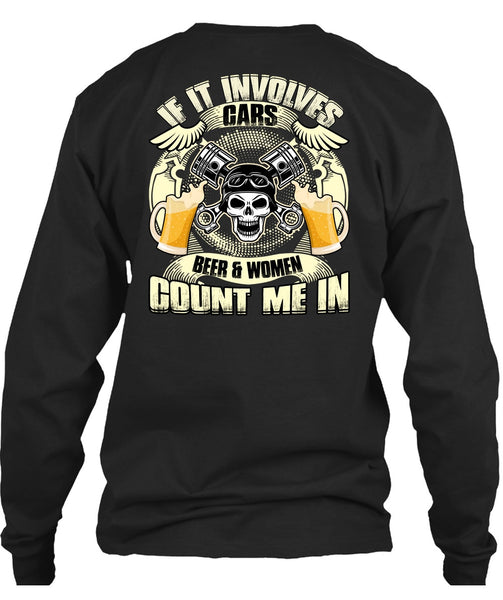 If It Involves Cars T Shirt, I Love Mechanic T Shirt