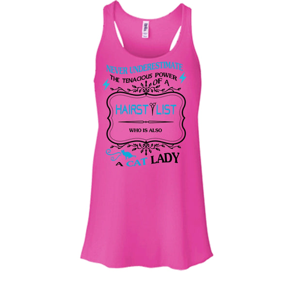 Hairstylist Shirt, Who Is Also A Cat Lady Shirt