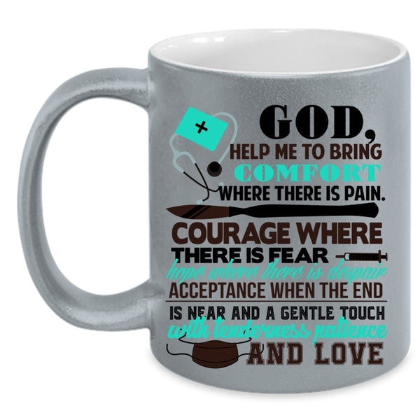 Funny Gift For Nurse Coffee Mug, Cute Nurse Accent Mug