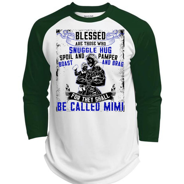 They Shall Be Called Mimi T Shirt, I Love Mom T Shirt, Awesome T-Shirts  (Polyester Game Baseball Jersey)