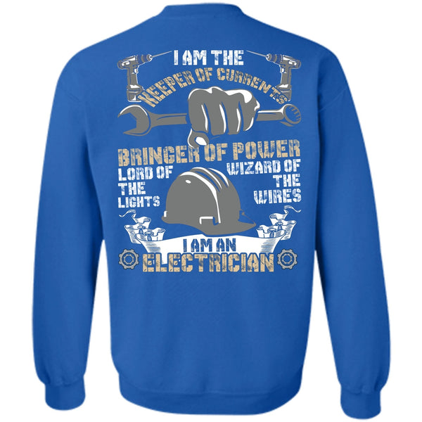 Keeper Of Currents T Shirt, I Love Electrician Sweatshirt