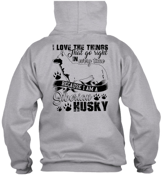 I Am A Siberian Husky T Shirt, I Love Dog T Shirt