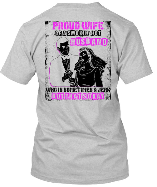 Proud Wife T Shirt, I Love Husband T Shirt