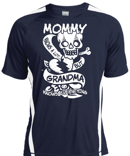 Mommy Knows A Lot But Grandma T Shirt, Being A Mom T Shirt, Cool Shirt