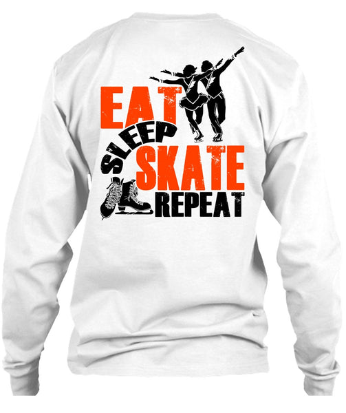 Eat Sleep Skate Repeat T Shirt, My Favorite T Shirt