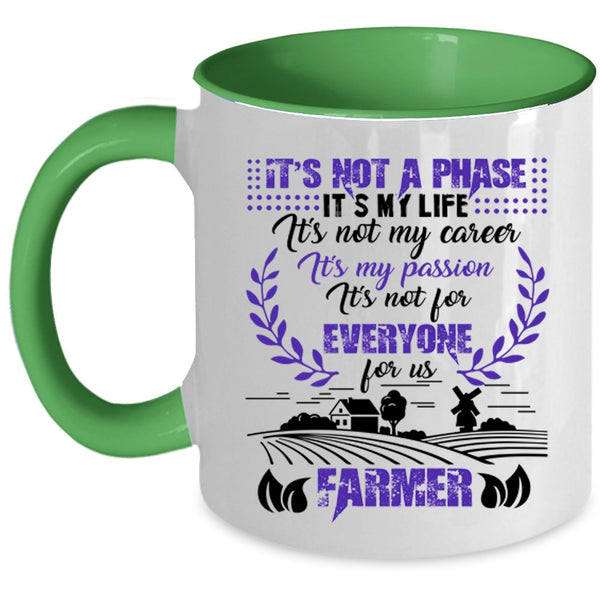 Cute Gift For Farmer Coffee Mug, Farmers Accent Mug