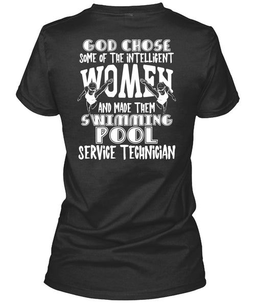 Made Them Swimming Pool T Shirt, The Intelligent Women T Shirt