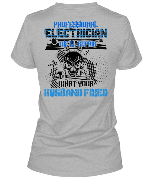 Professional Electrician T Shirt, I Love Electrician T Shirt