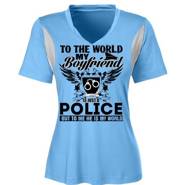 My Boyfriend Is Just A Police T Shirt, I Love Police T Shirt, Awesome T-Shirts