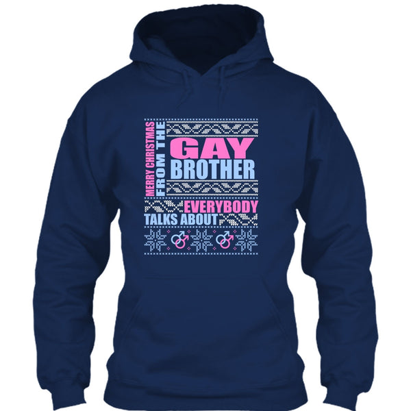 Merry Christmas From The Gay brother T Shirt, Coolest Gay Brother T Shirt