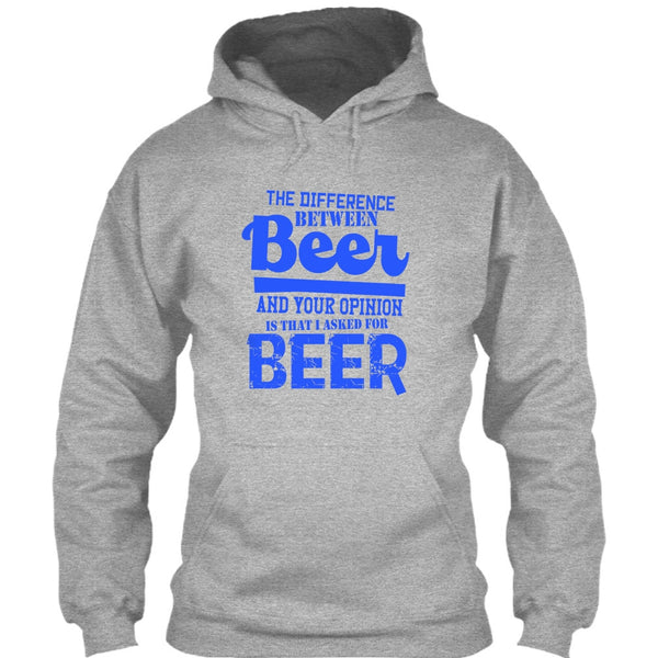 The Difference Between Beer T Shirt, Coolest Beer Drinker T Shirt