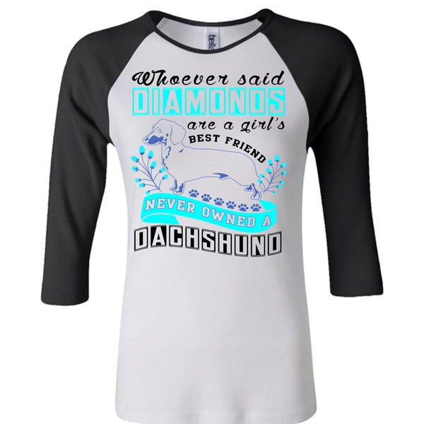 Diamond Are A Girl's Best Friend T Shirt, I Love My Dog T Shirt, Awesome T-Shirts