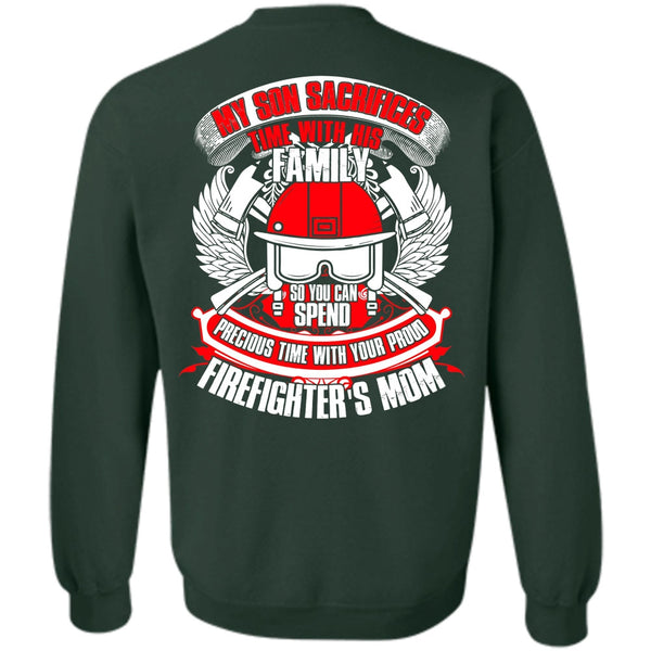 Firefighter's Mom T Shirt, I Love Firefighter Sweatshirt