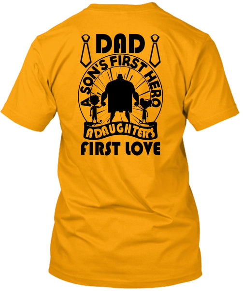 Dad A Son's First T Shirt, I Love Papa T Shirt