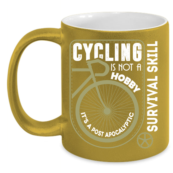 Cycling Coffee Mug, I Love Cycling Coffee Cup