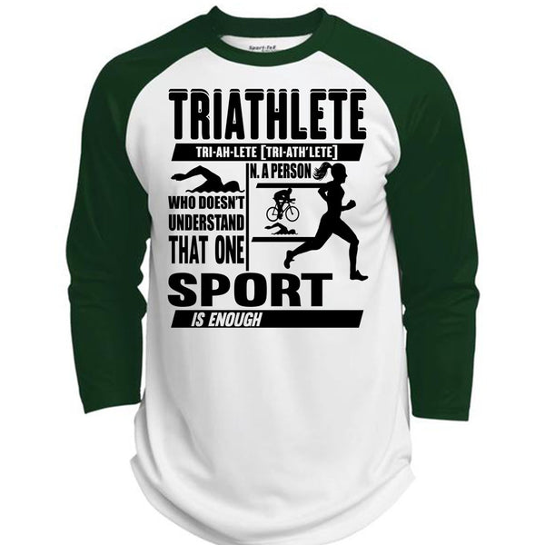 Triathlete T Shirt, I Love Running T Shirt, Awesome T-Shirts  (Polyester Game Baseball Jersey)