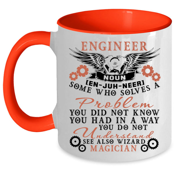 Cool Gift For Engineers Coffee Mug, Engineer Accent Mug