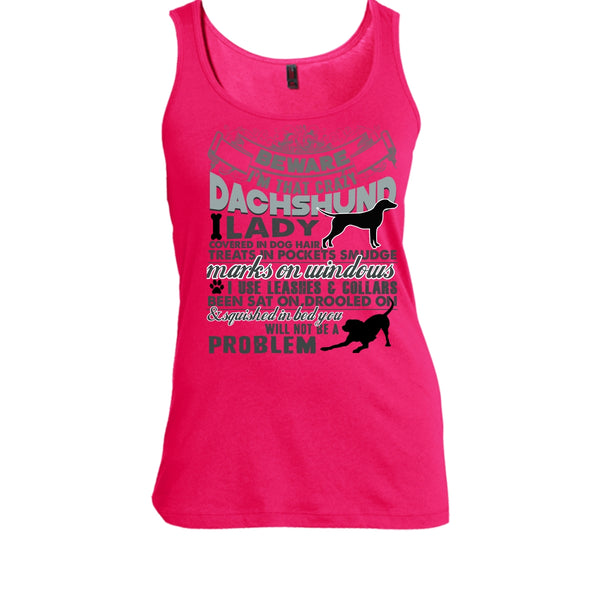 I'm That Crazy Dachshund Lady T Shirt, I Am A Dog Lover T Shirt, Awesome t-shirts