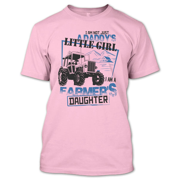 Just A Daddy's Littile Girl T Shirt, Coolest farmer's Girl T Shirt