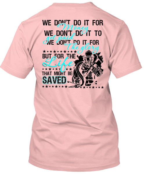 Hottest Occupation Firefighter T Shirt, Fire Engine Riding T Shirt