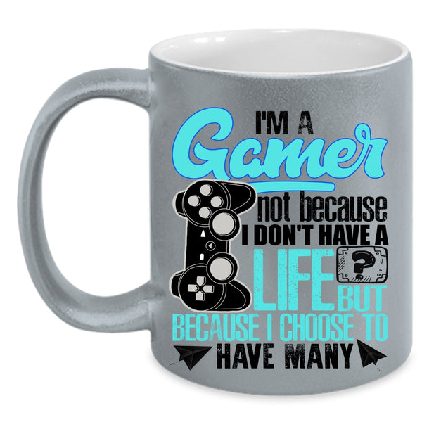 Best Gift For My Son Coffee Mug, I'm A Gamer Accent Mug