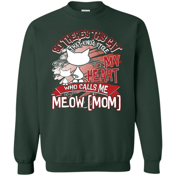 Who Calls Me Meow Mom T Shirt, Coolest Cat Lady Sweatshirt