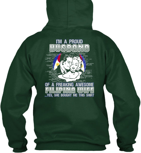 I'm A Proud Husband T Shirt, Filipina Wife T Shirt