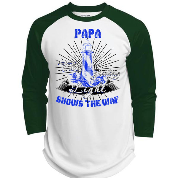 Papa The Guiding Light T Shirt, I Love Papa T Shirt, Awesome T-Shirts  (Polyester Game Baseball Jersey)