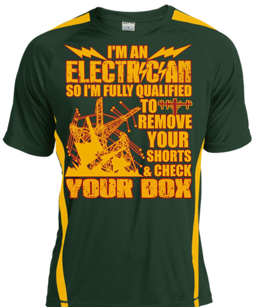I'm An Electrician T Shirt, Check Your Box T Shirt, Cool Shirt