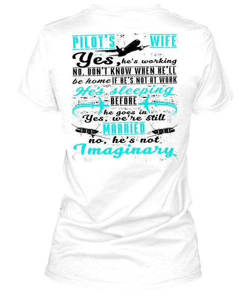 Pilot's Wife T Shirt, I Love Pilot T Shirt
