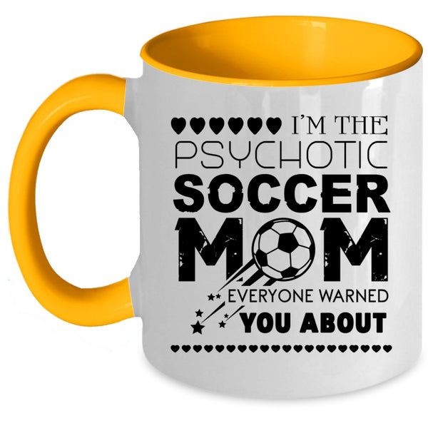 Crazy Enough To Love It Coffee Mug, Tough Enough To Be A Single Mom Accent Mug