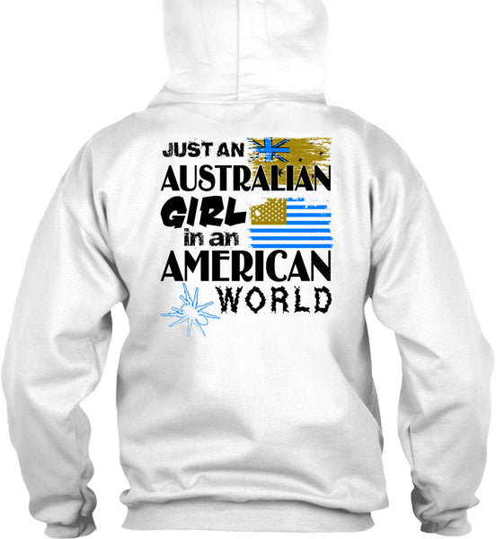 Just An Australian Girl In An American World T Shirt, Wait For Halloween T Shirt