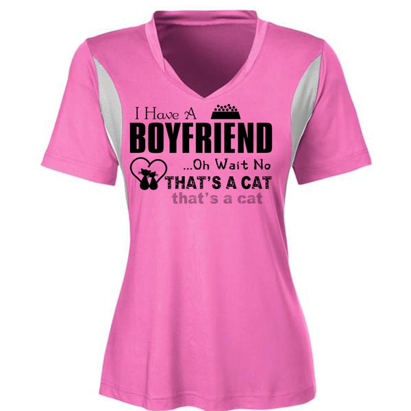 I Have A Boyfriend T Shirt, Oh Wait No That's A Cat T Shirt, My Favorite T Shirt