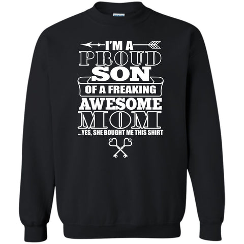 A black t-shirt with the shopify logo