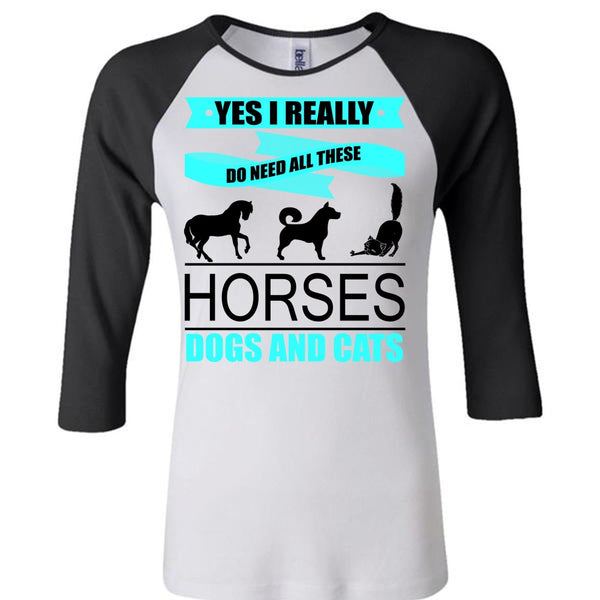 I Really Do Need All These Horses T Shirt, I Love Horses T Shirt, Awesome T-Shirts