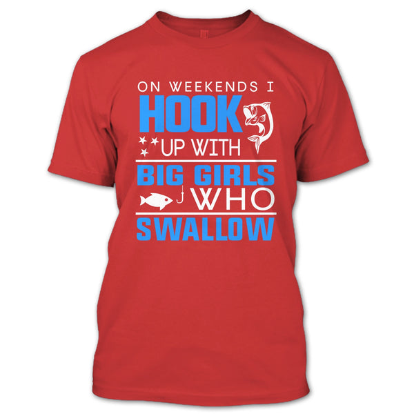 A black t-shirt with the shopify logo