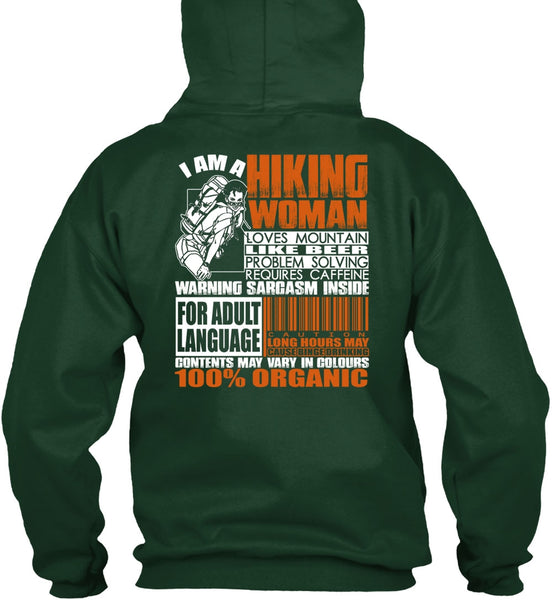 I Am A Hiking Woman T Shirt, Loves Mountain T Shirt