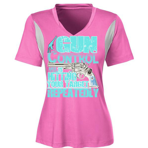 Gun Control Is Hitting T Shirt, I Love Veteran T Shirt, Awesome T-Shirts